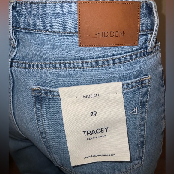Women's Hidden Jeans Tracey Relaxed Fit Straight Jeans - Picture 2 of 2